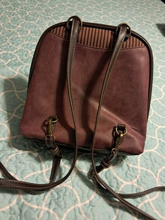 CHALA PAW PRINT CONVERTIBLE BACKPACK PURSE TOTE SO CUTE! main image 4